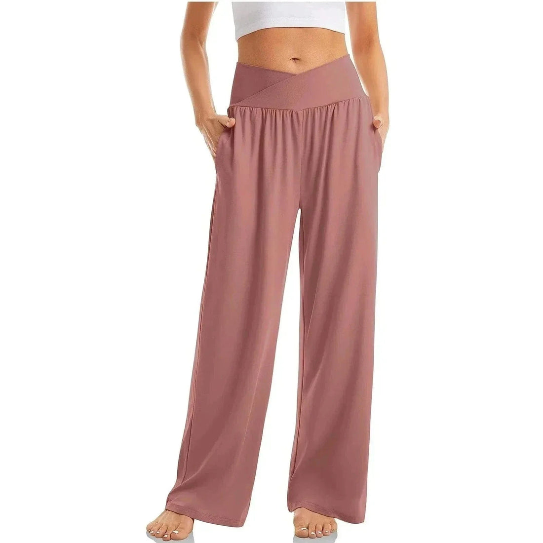 Pantalon de Yoga Femme Fitness Ample
