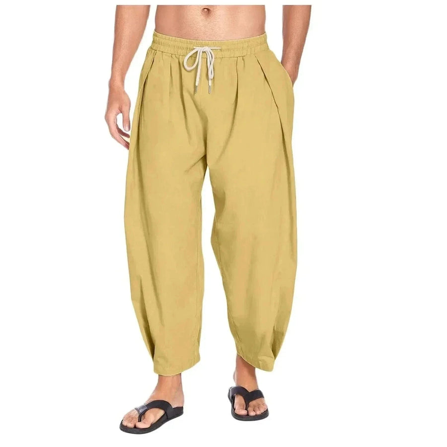 Pantalon de Yoga Homme en Coton