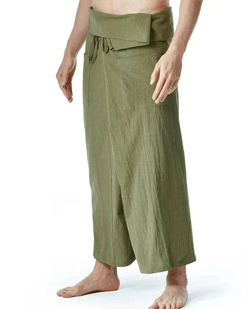 Pantalon de Yoga Homme Style Thaï