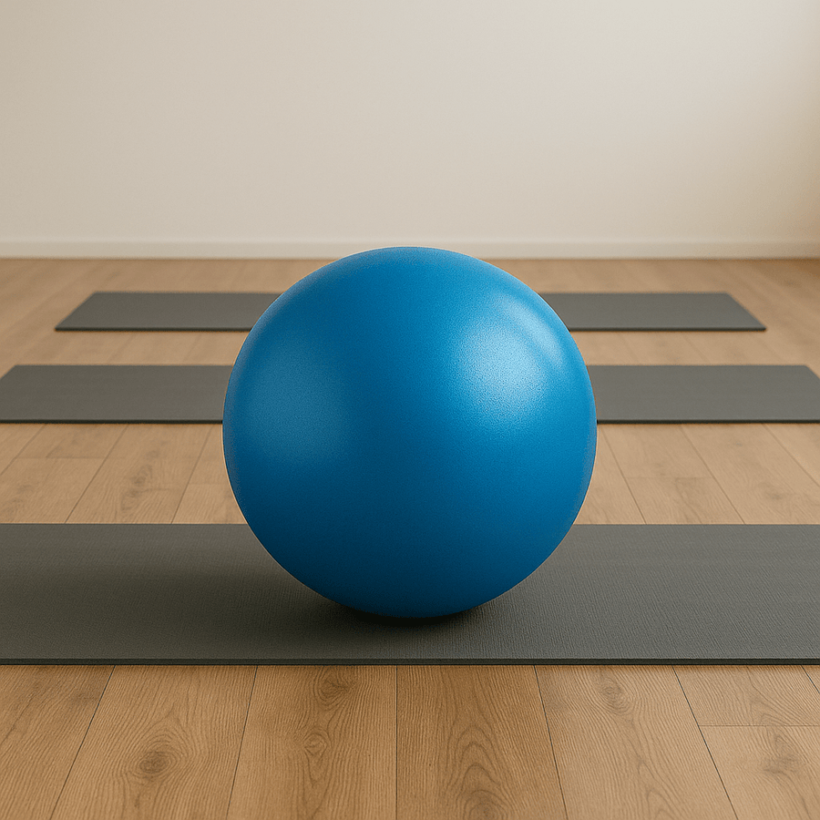 petit ballon pilate bleu