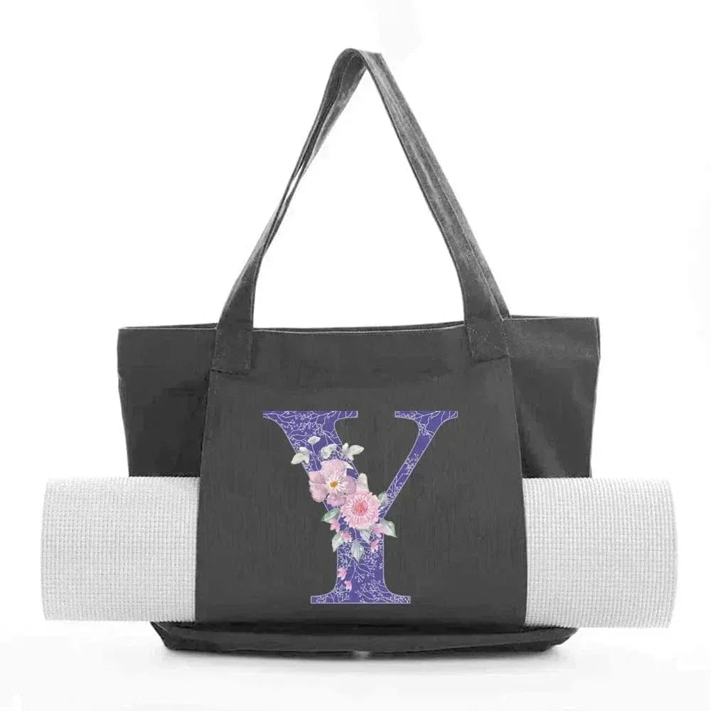 Sac de Yoga Inscription Noire