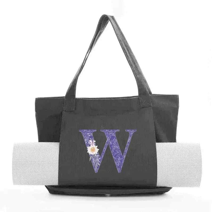 Sac de Yoga Inscription Noire