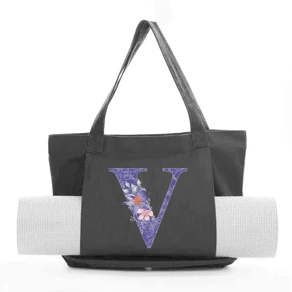 Sac de Yoga Inscription Noire