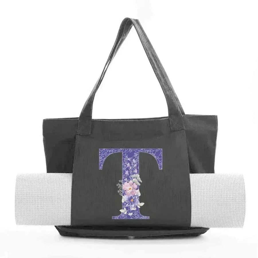 Sac de Yoga Inscription Noire