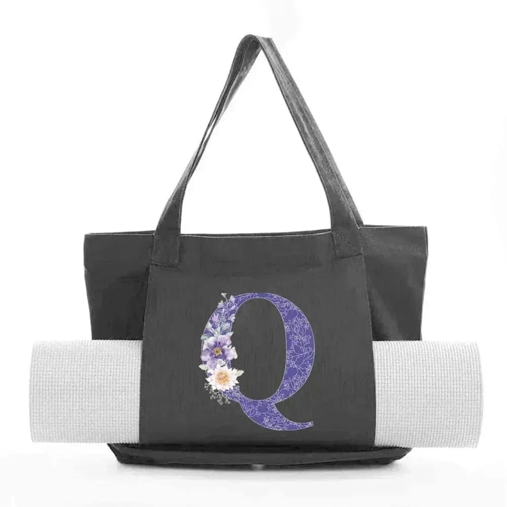 Sac de Yoga Inscription Noire