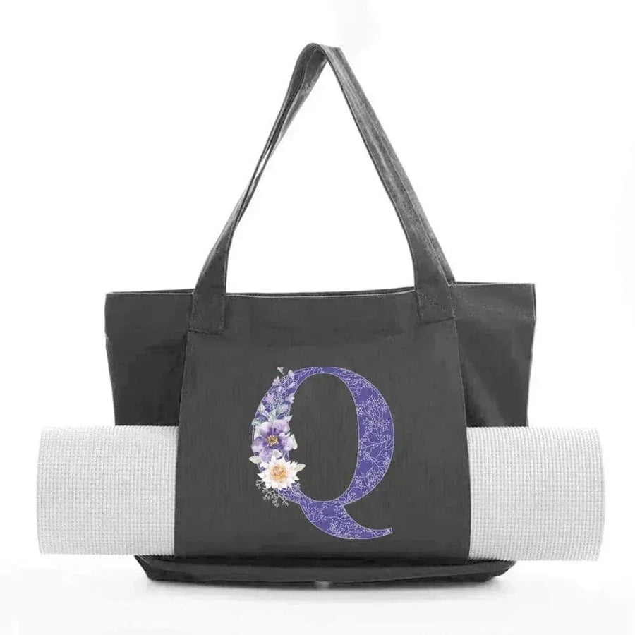 Sac de Yoga Inscription Noire