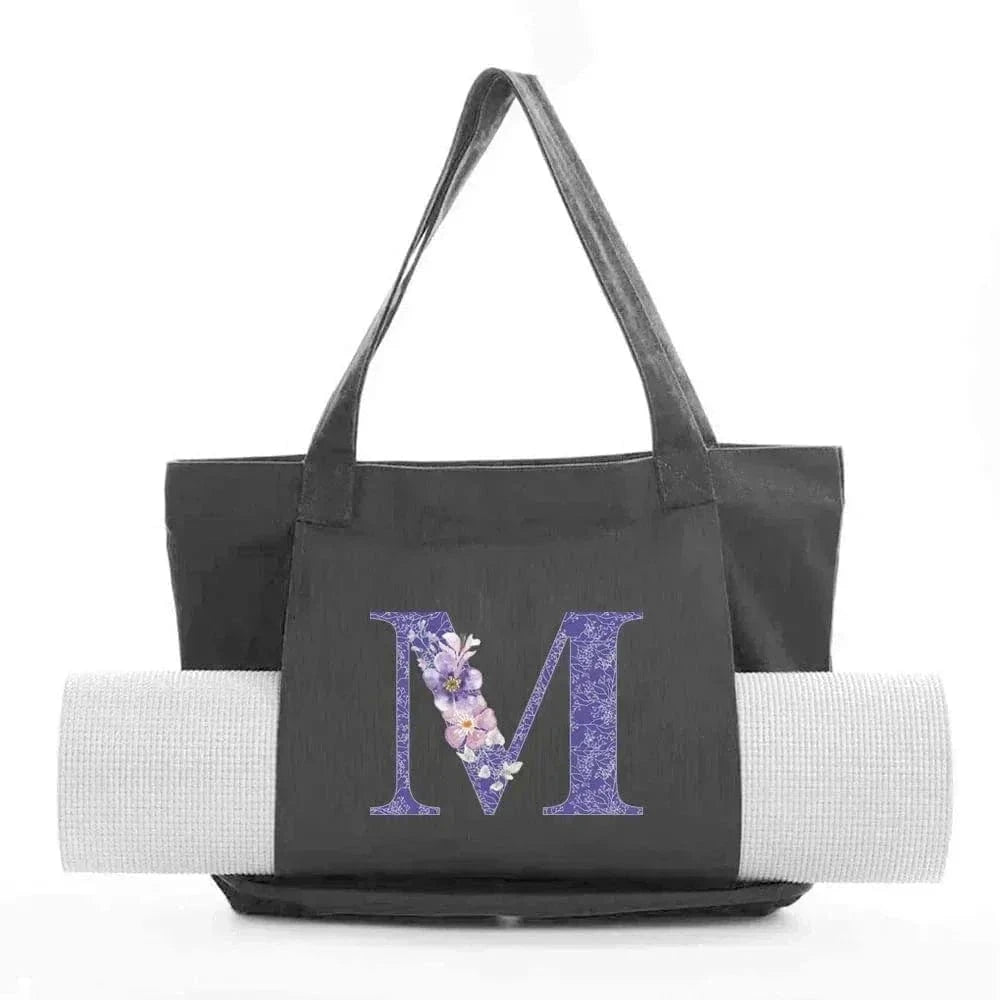 Sac de Yoga Inscription Noire