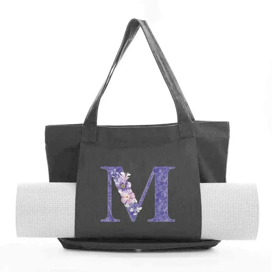 Sac de Yoga Inscription Noire