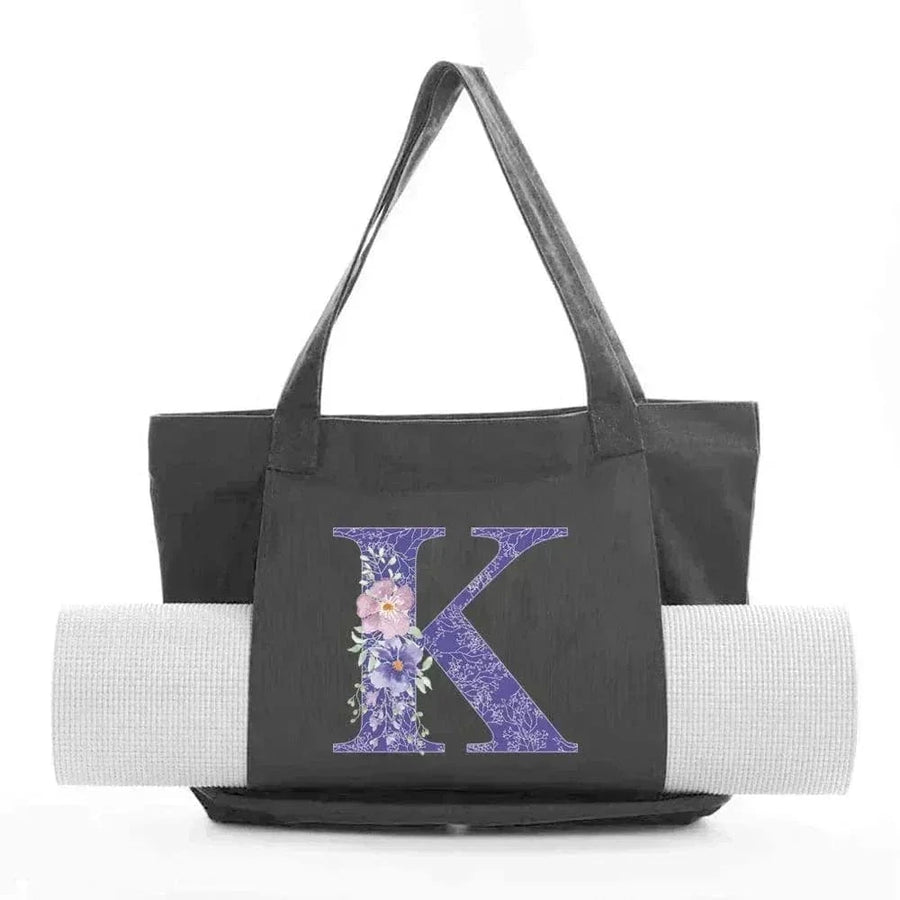 Sac de Yoga Inscription Noire