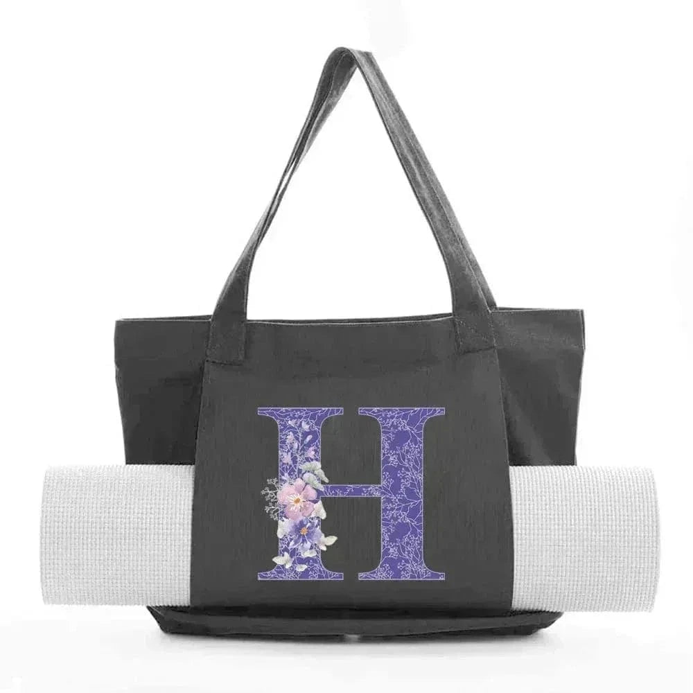 Sac de Yoga Inscription Noire
