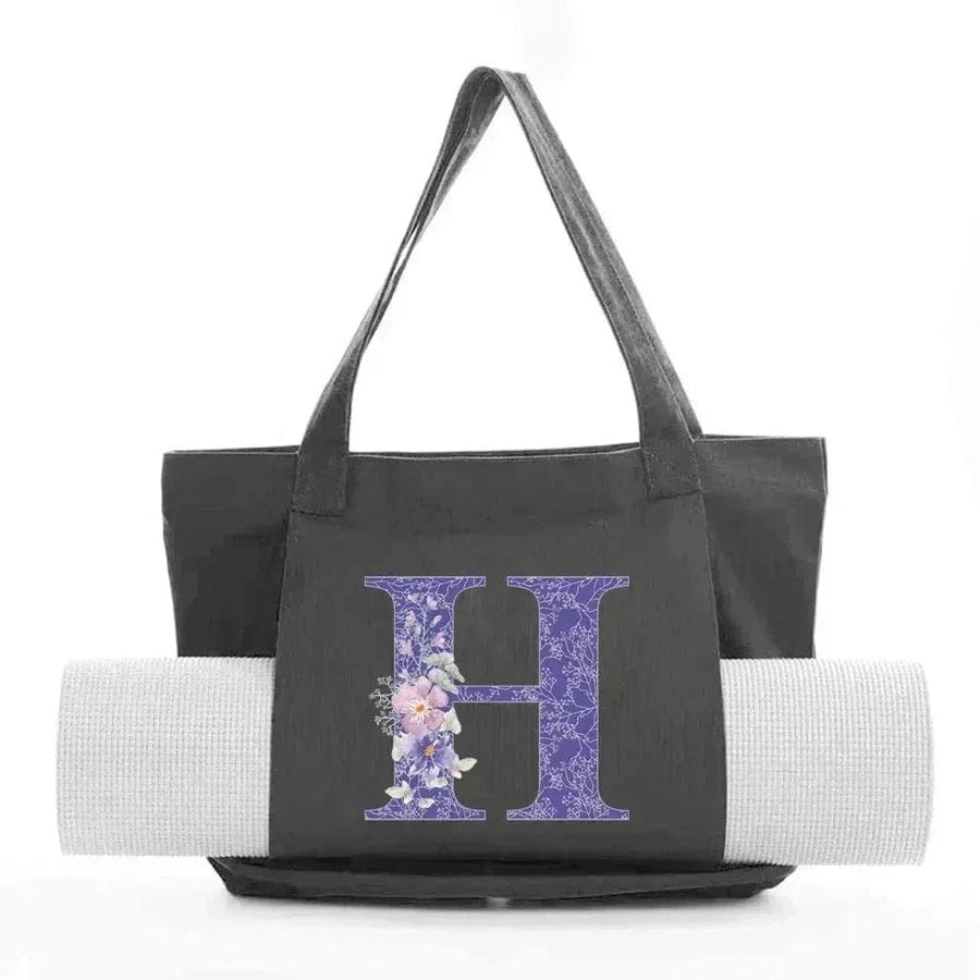 Sac de Yoga Inscription Noire