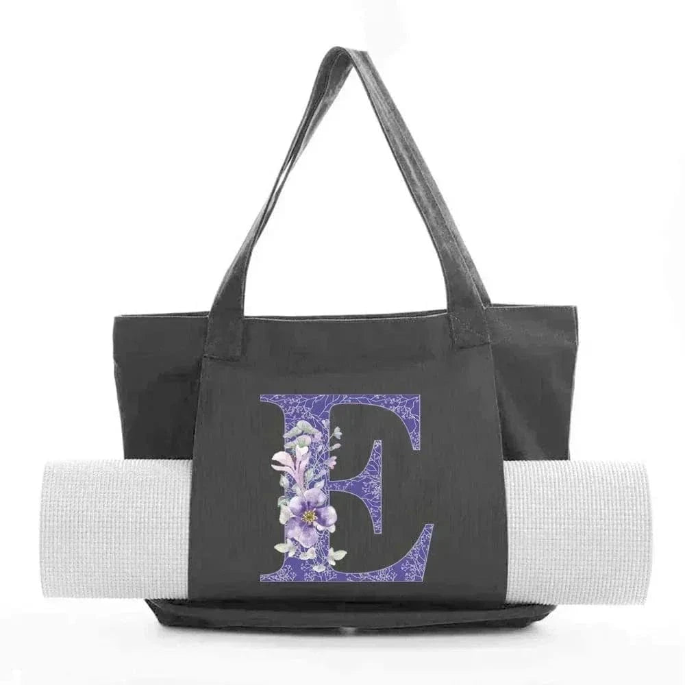 Sac de Yoga Inscription Noire