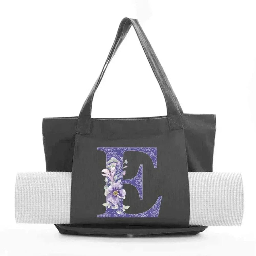 Sac de Yoga Inscription Noire