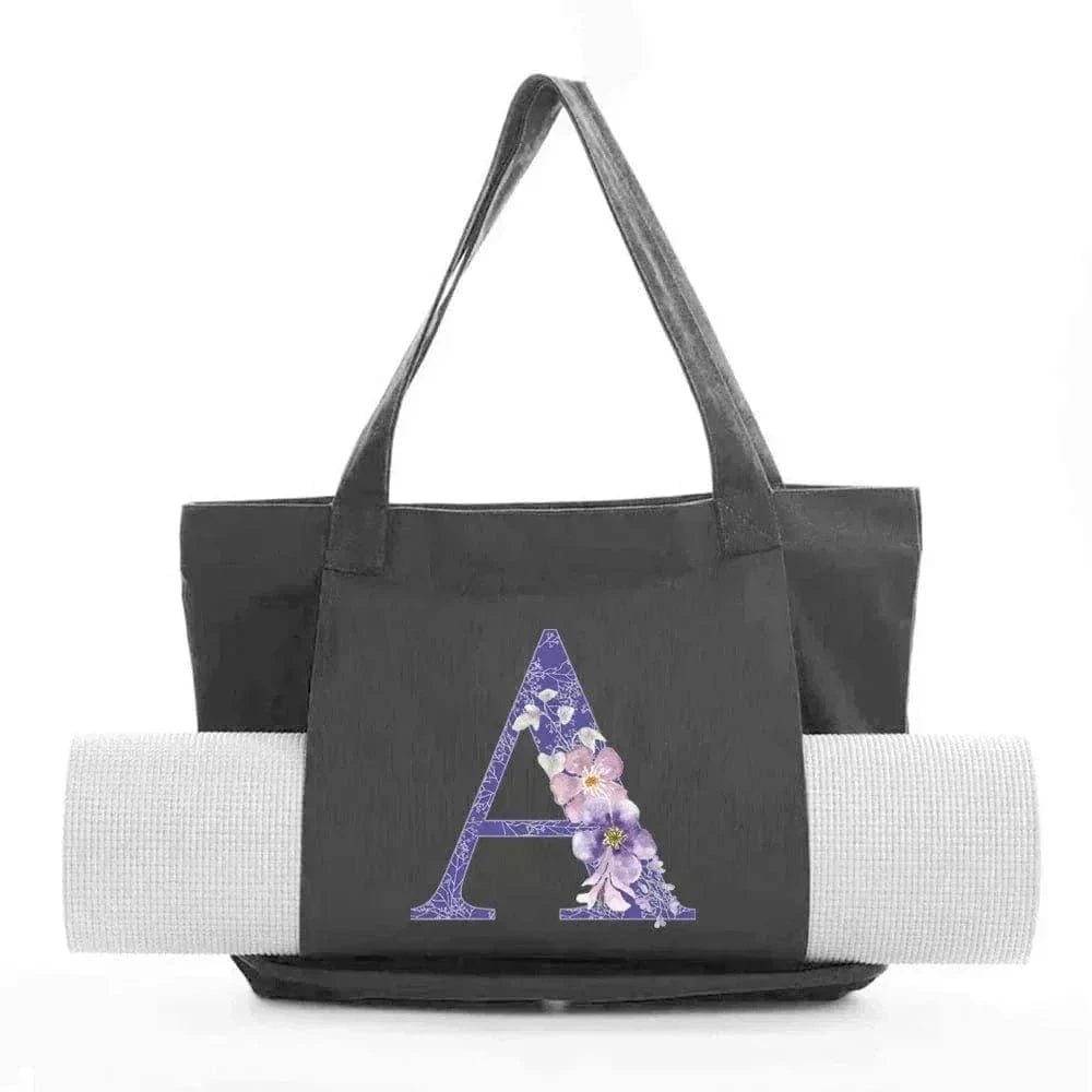 Sac de Yoga Inscription Noire