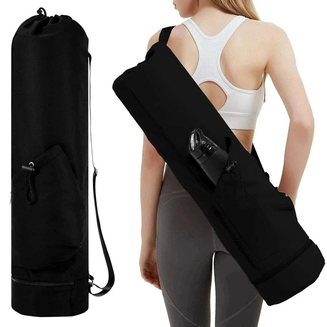 Sac pour Tapis de Yoga Élégant avec Poche
