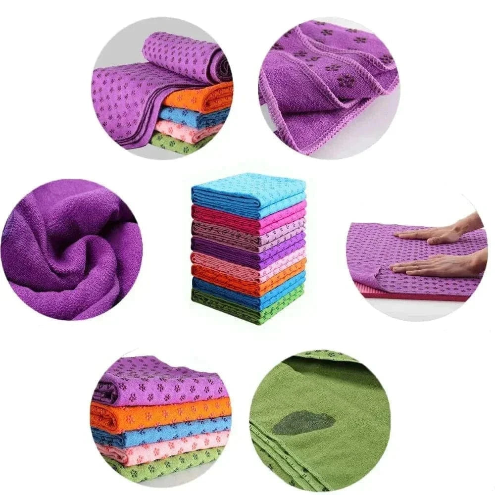 Serviette de Yoga avec Sac de Transport