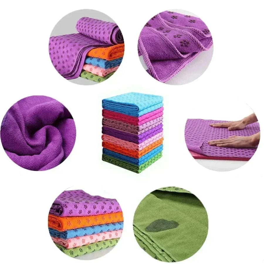 Serviette de Yoga avec Sac de Transport