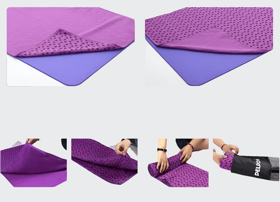 Serviette de Yoga avec Sac de Transport