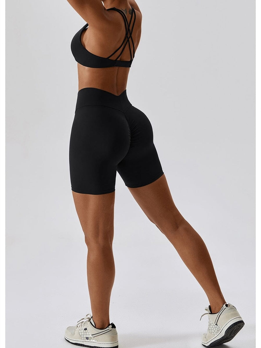 Short Amincissant Push Up Sport | Yogaova