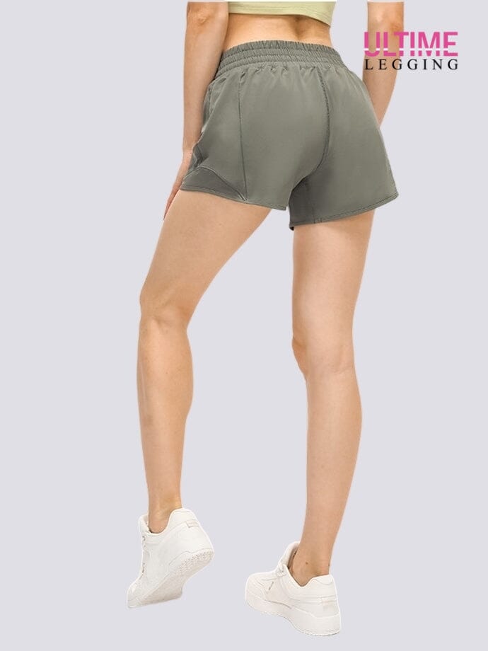 Short Avec Poche Zippée  | Yogaova