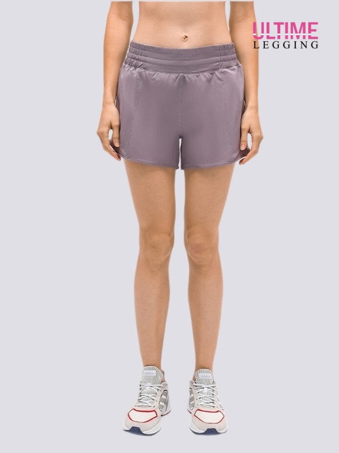 Short Avec Poche Zippée  | Yogaova