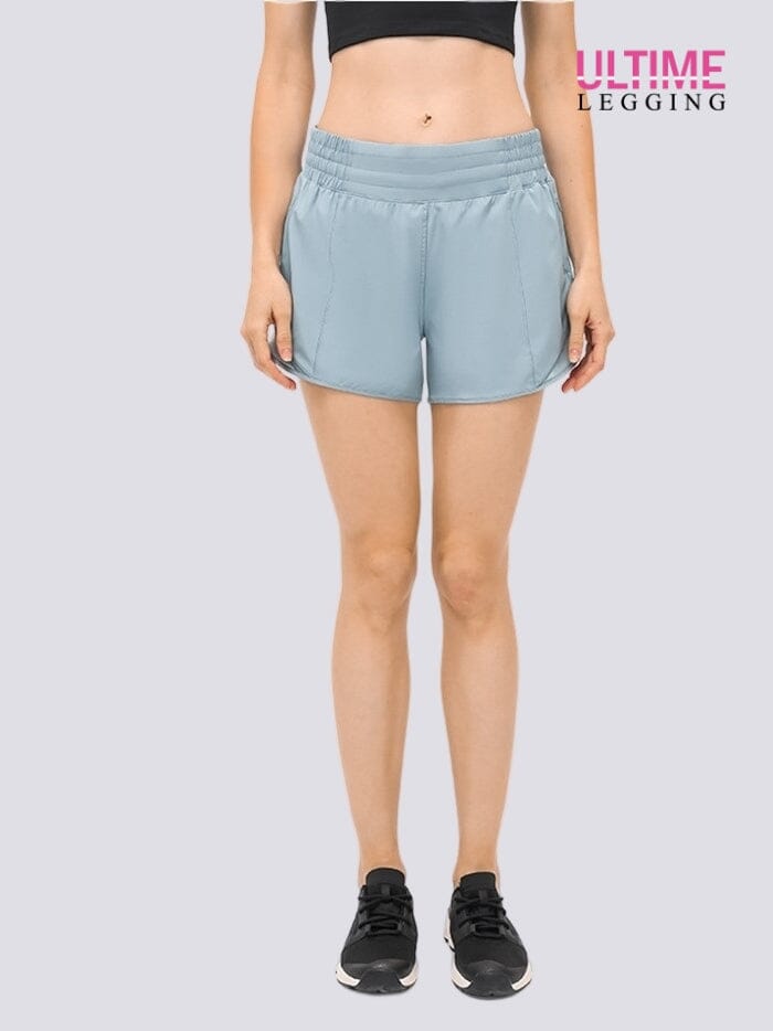 Short Avec Poche Zippée  | Yogaova