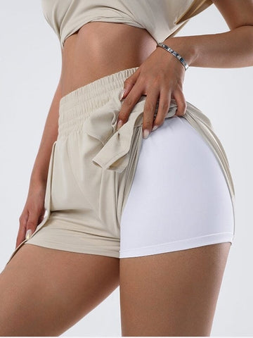 Short Coupe Large 2 en 1 | Yogaova