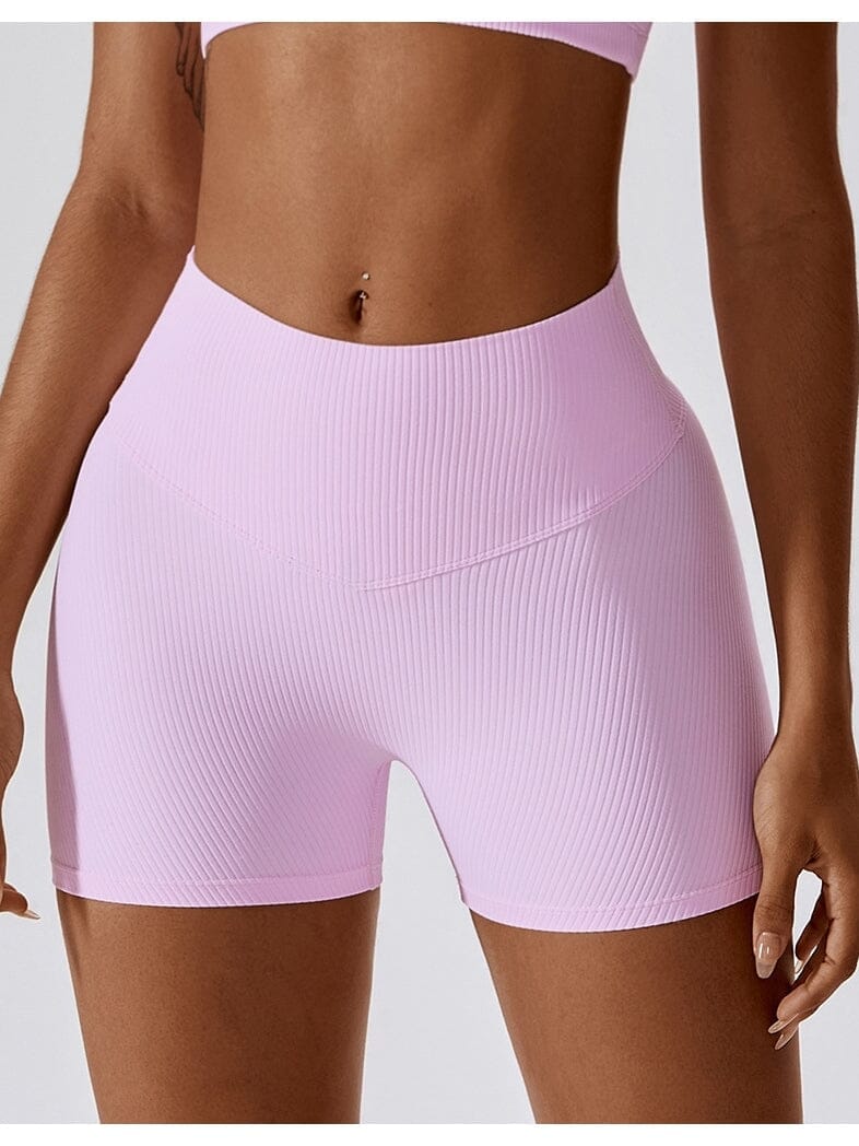 Short Court Plissé Push Up - Sport | Yogaova