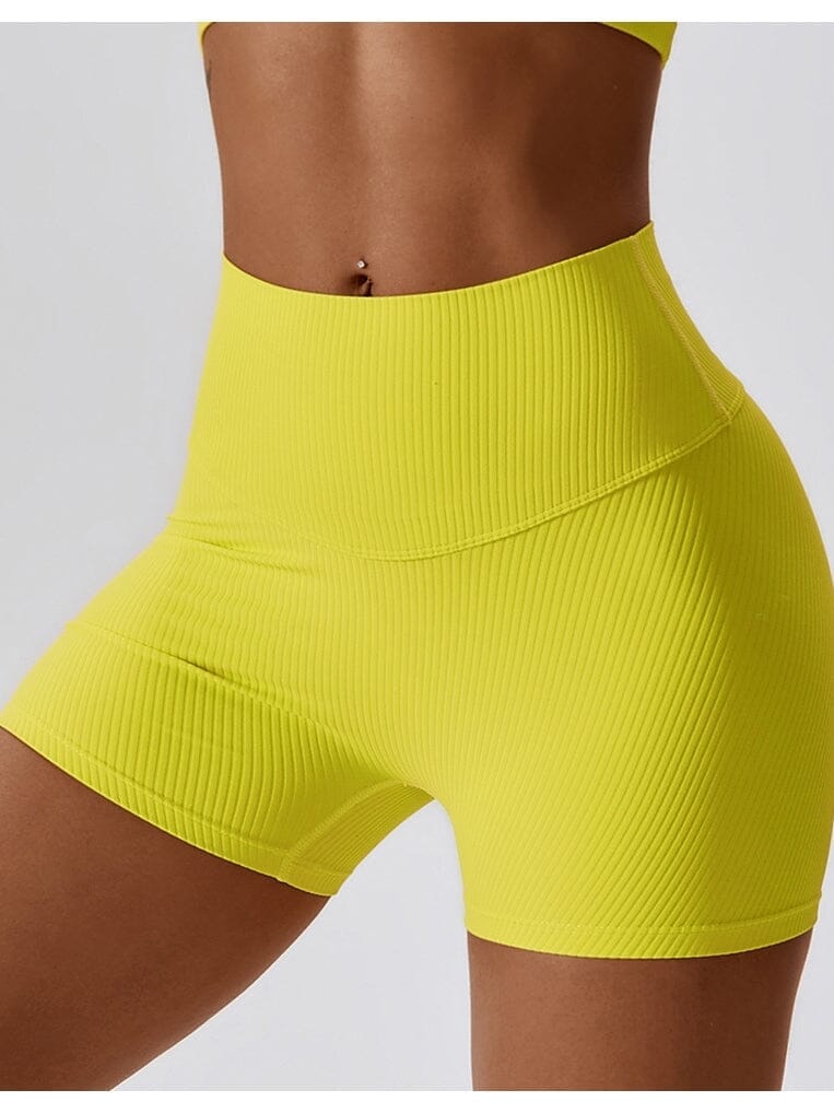 Short Court Plissé Push Up - Sport | Yogaova