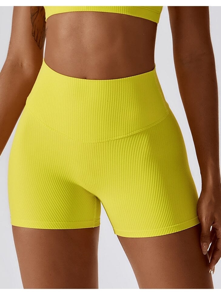 Short Court Plissé Push Up - Sport | Yogaova
