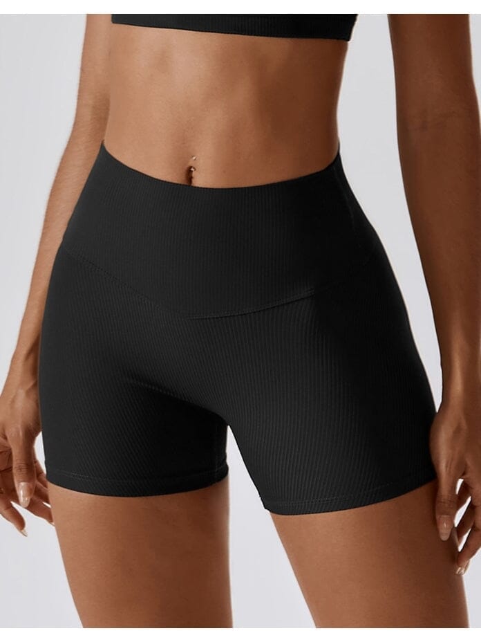 Short Court Plissé Push Up - Sport | Yogaova