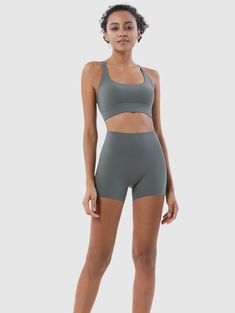 Short CrossFit Taille Haute, Sport | Yogaova