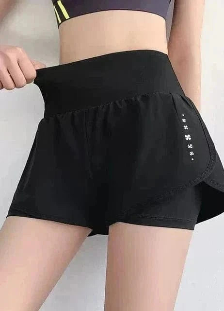 Short de Yoga Femme Tendance avec Poche