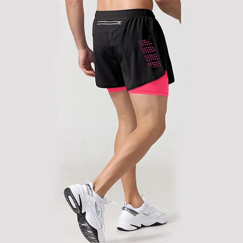 Short de Yoga Homme Design Sportif