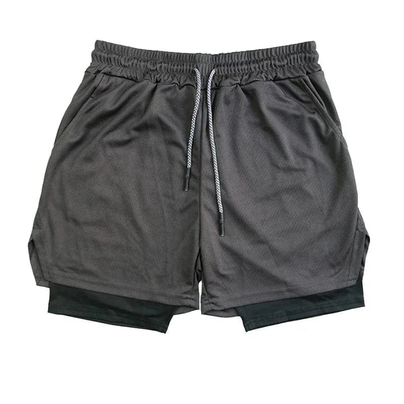 Short de Yoga Homme Multi-Poches