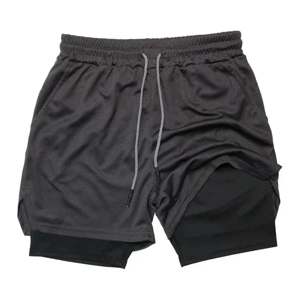 Short de Yoga Homme Multi-Poches