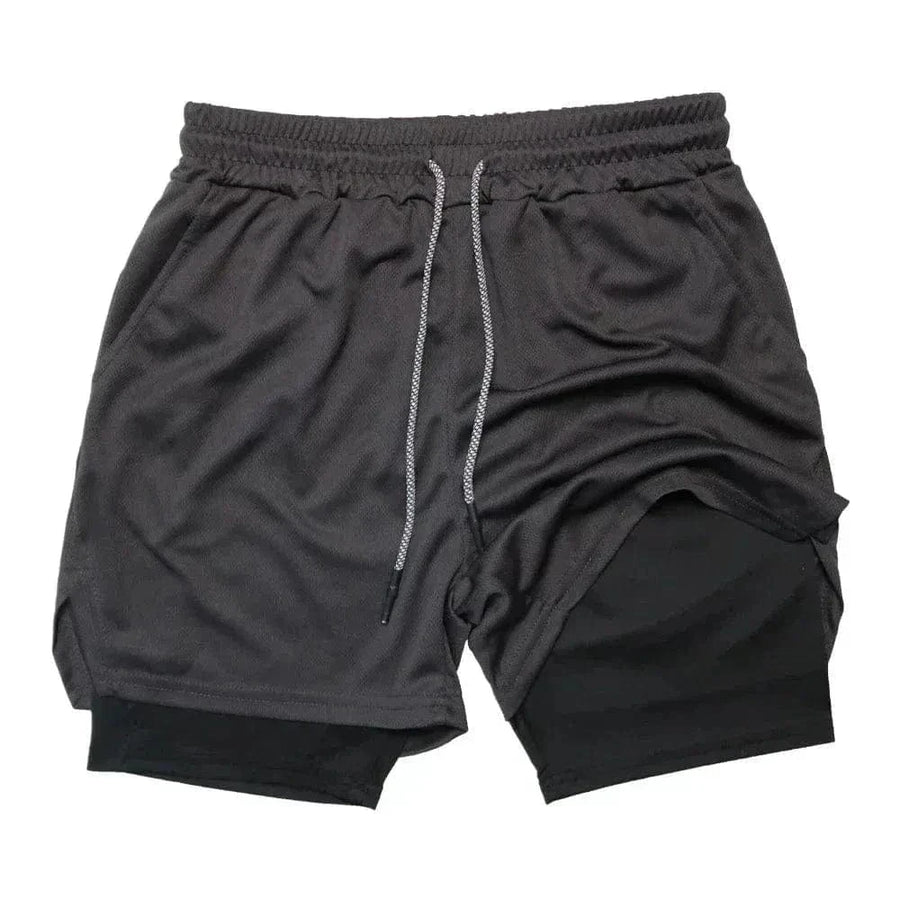 Short de Yoga Homme Multi-Poches