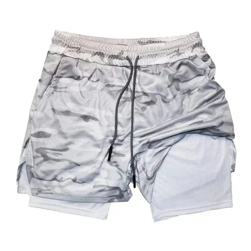 Short de Yoga Homme Multi-Poches