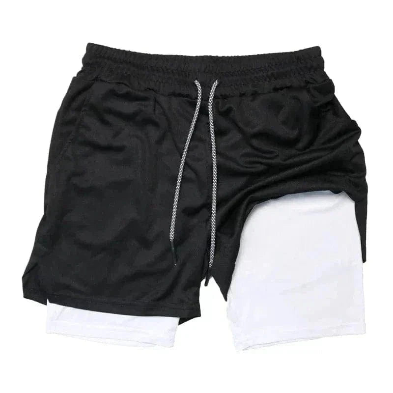 Short de Yoga Homme Multi-Poches