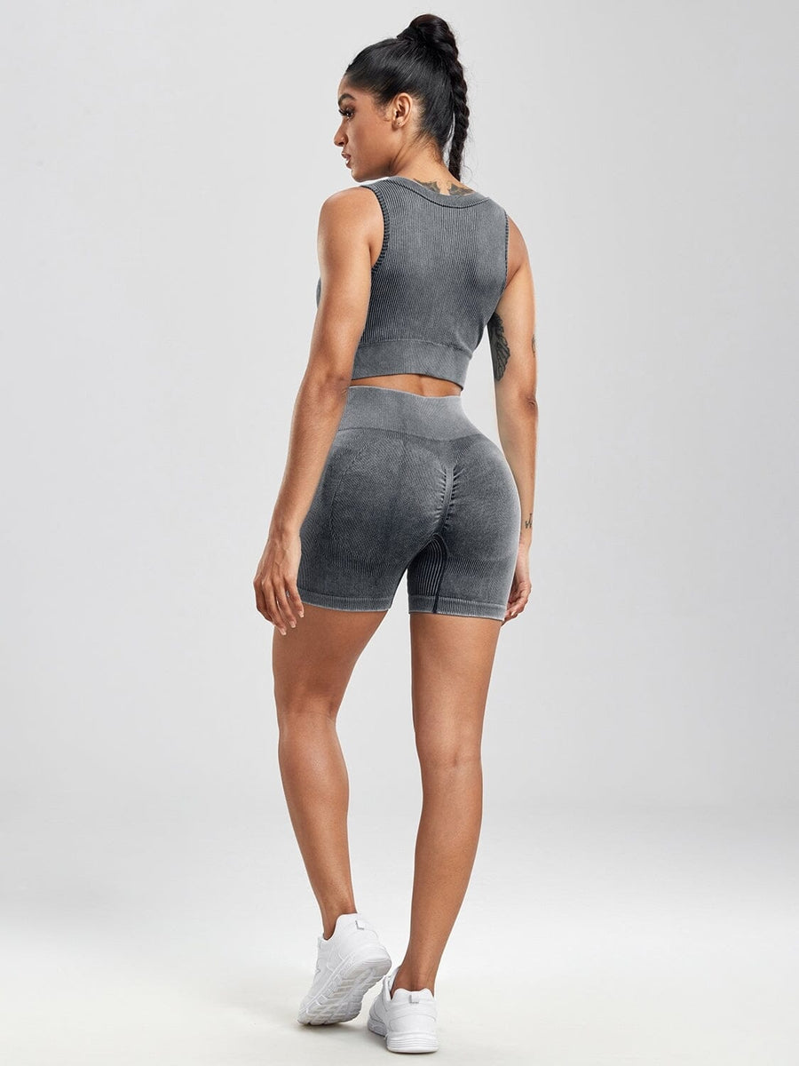 Short et Brassière Sport, Ensemble | Yogaova