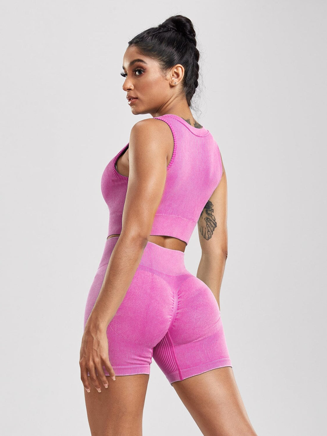 Short et Brassière Sport, Ensemble | Yogaova