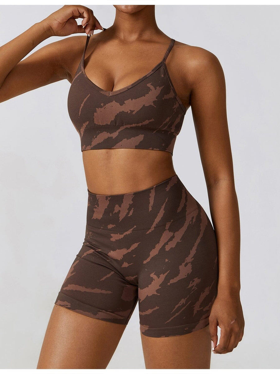 Short Fitness Moulant Taille Haute | Yogaova