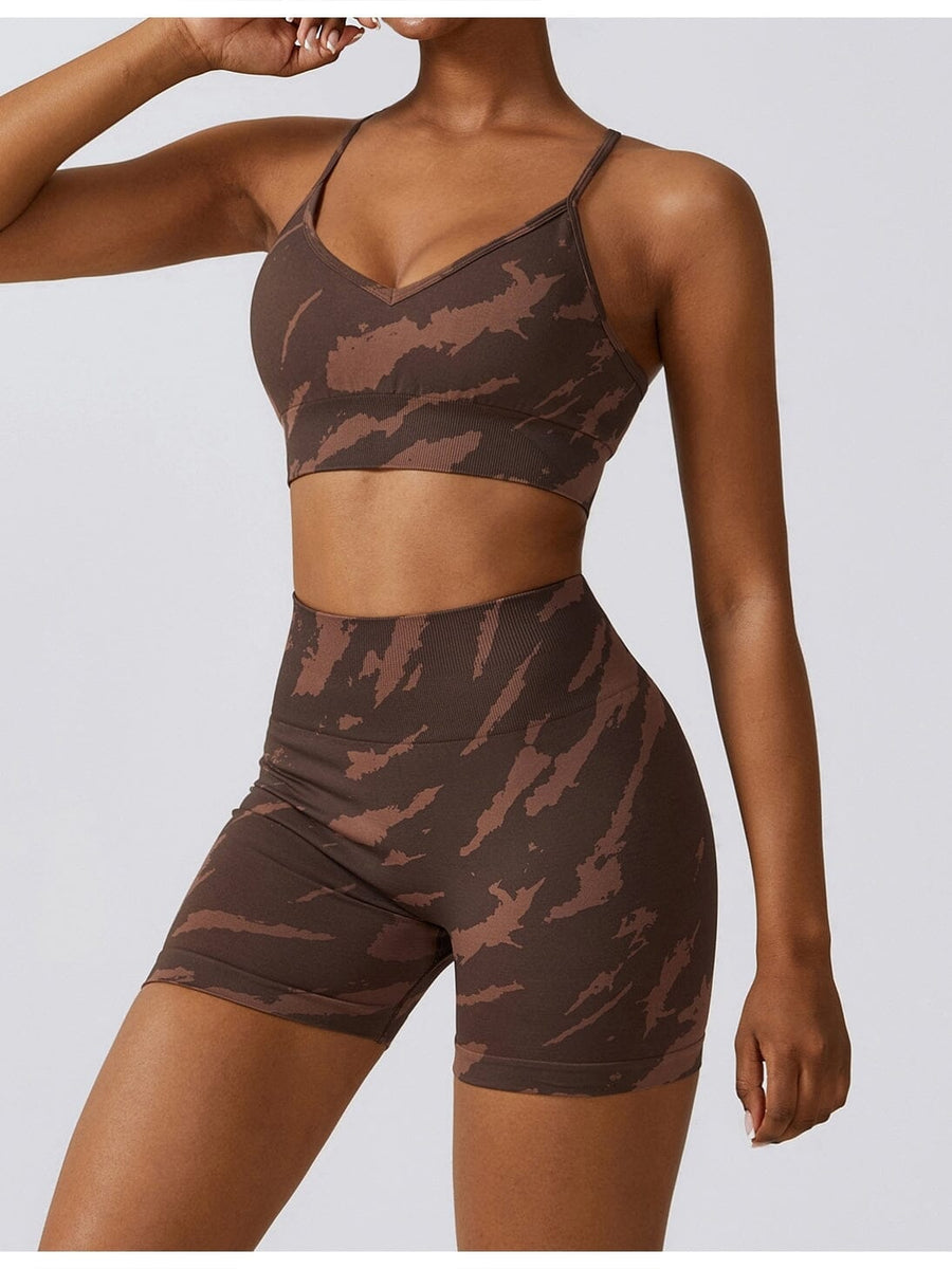 Short Fitness Moulant Taille Haute | Yogaova