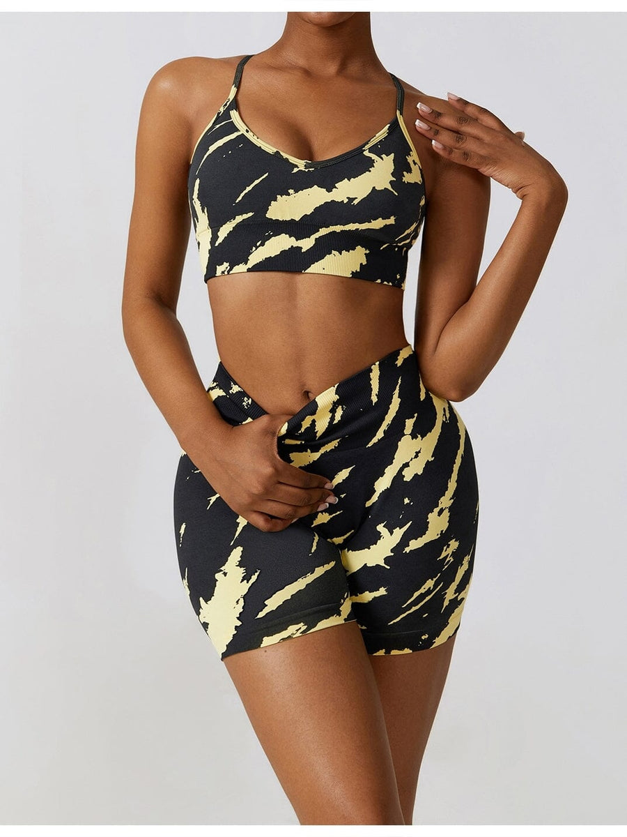 Short Fitness Moulant Taille Haute | Yogaova