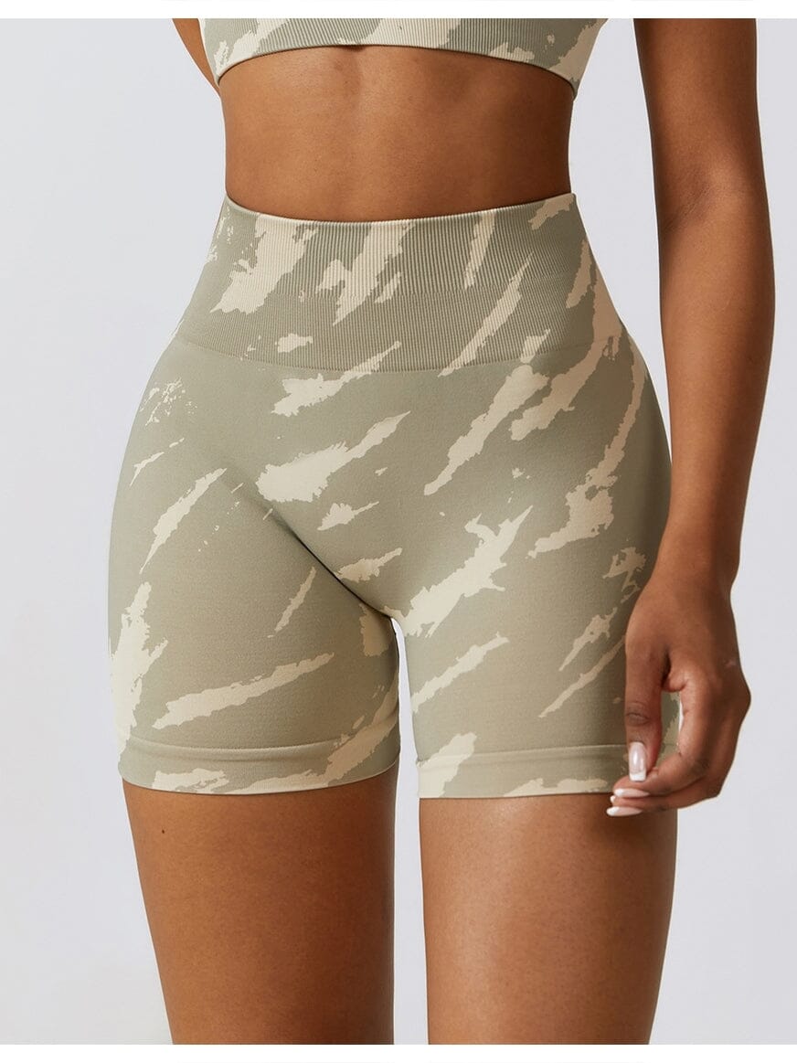 Short Fitness Moulant Taille Haute | Yogaova