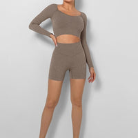 Short Sport et Crop Top, Ensemble Sport | Yogaova
