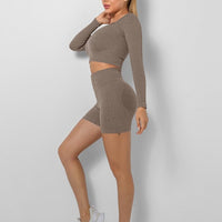 Short Sport et Crop Top, Ensemble Sport | Yogaova