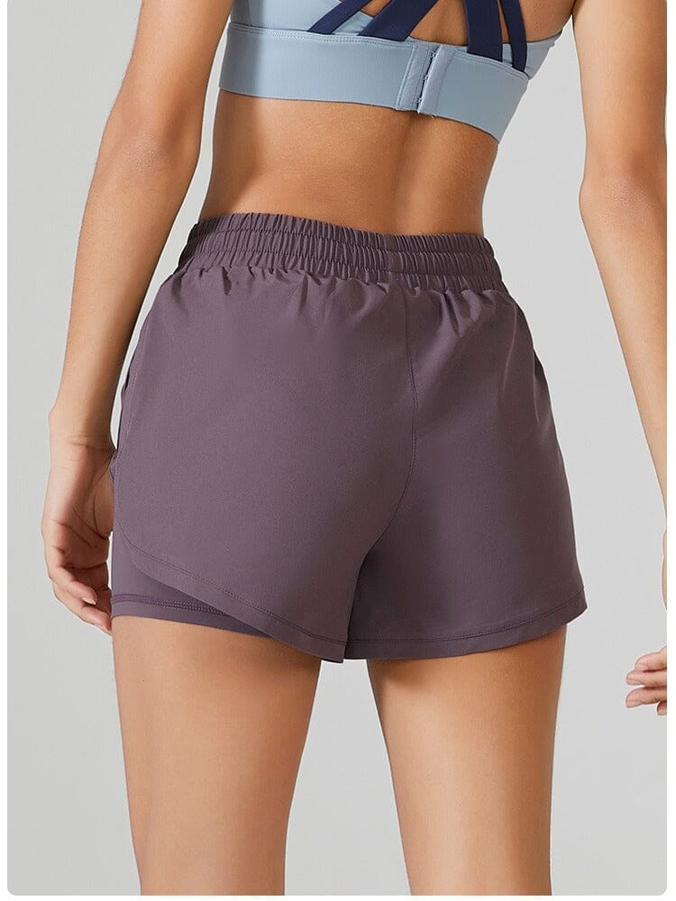 Short Sport Large Taille Elastiquée | Yogaova