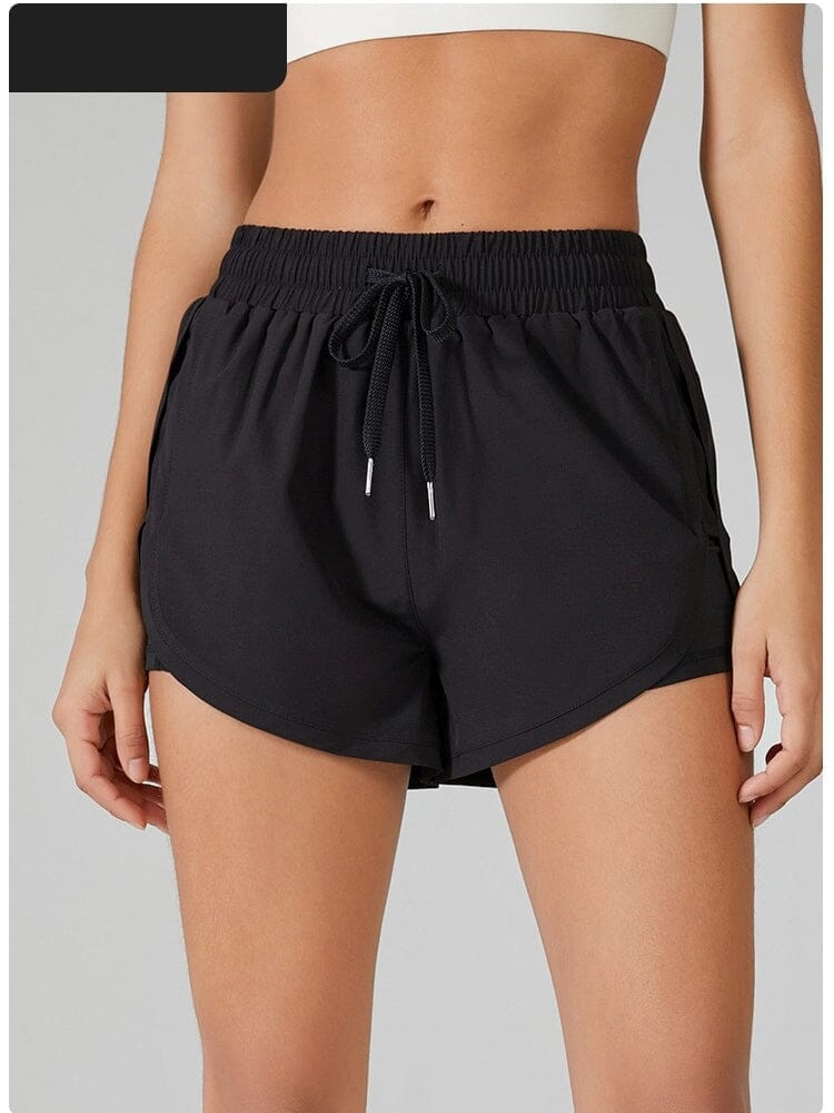 Short Sport Large Taille Elastiquée | Yogaova