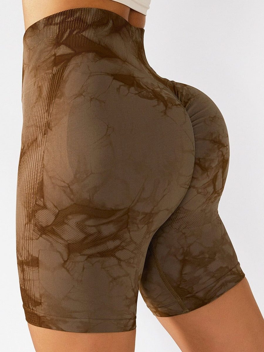 Short Sport Marbré Push Up | Yogaova